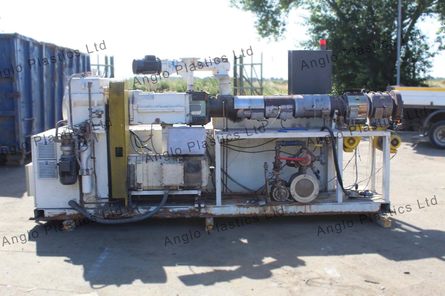 battenfeld 90-22v extrusion line