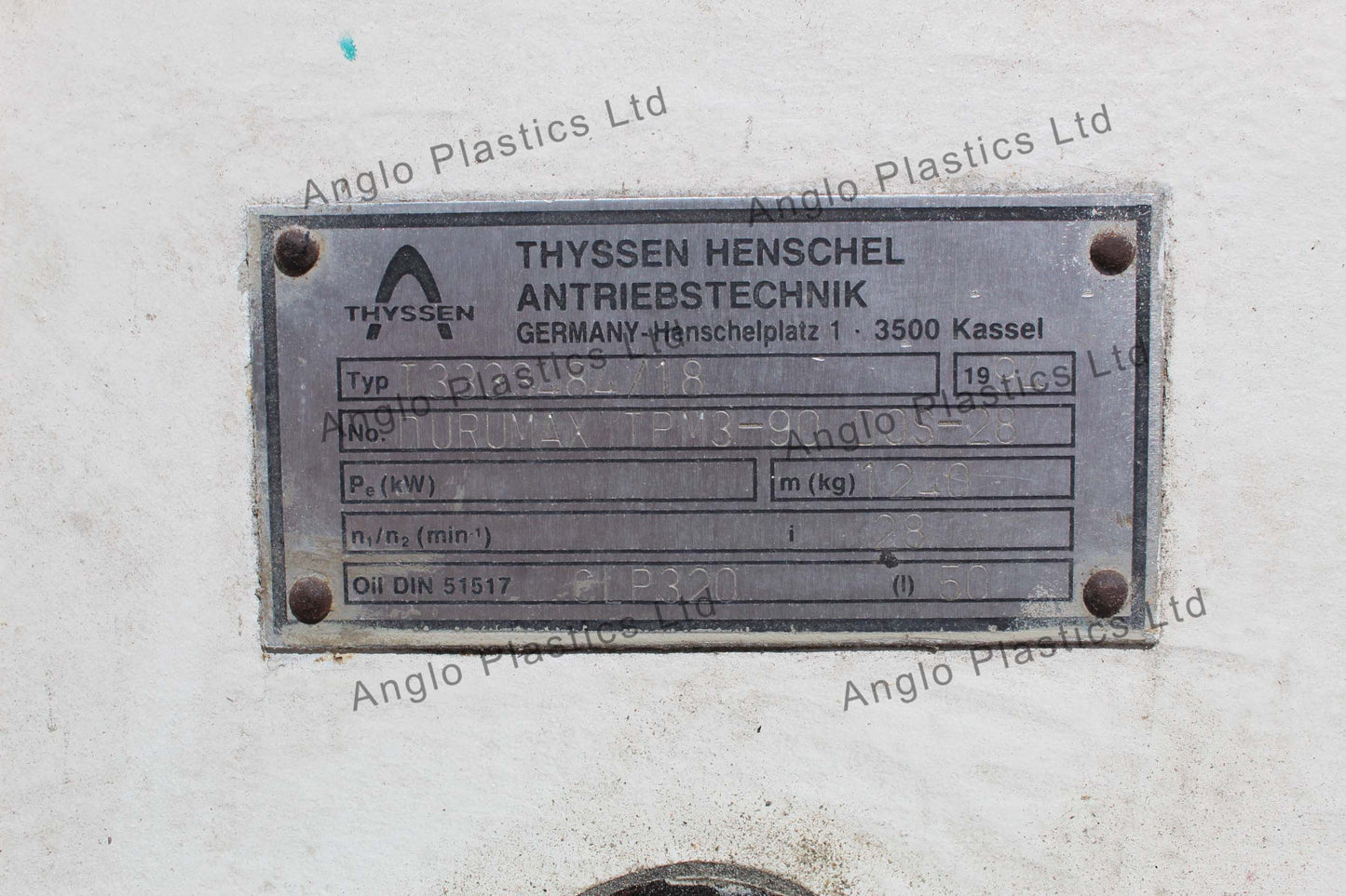 battenfeld 90-22v extrusion line