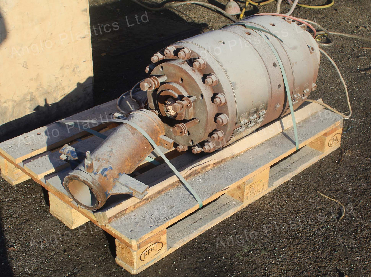 battenfeld 92 pipe extrusion line