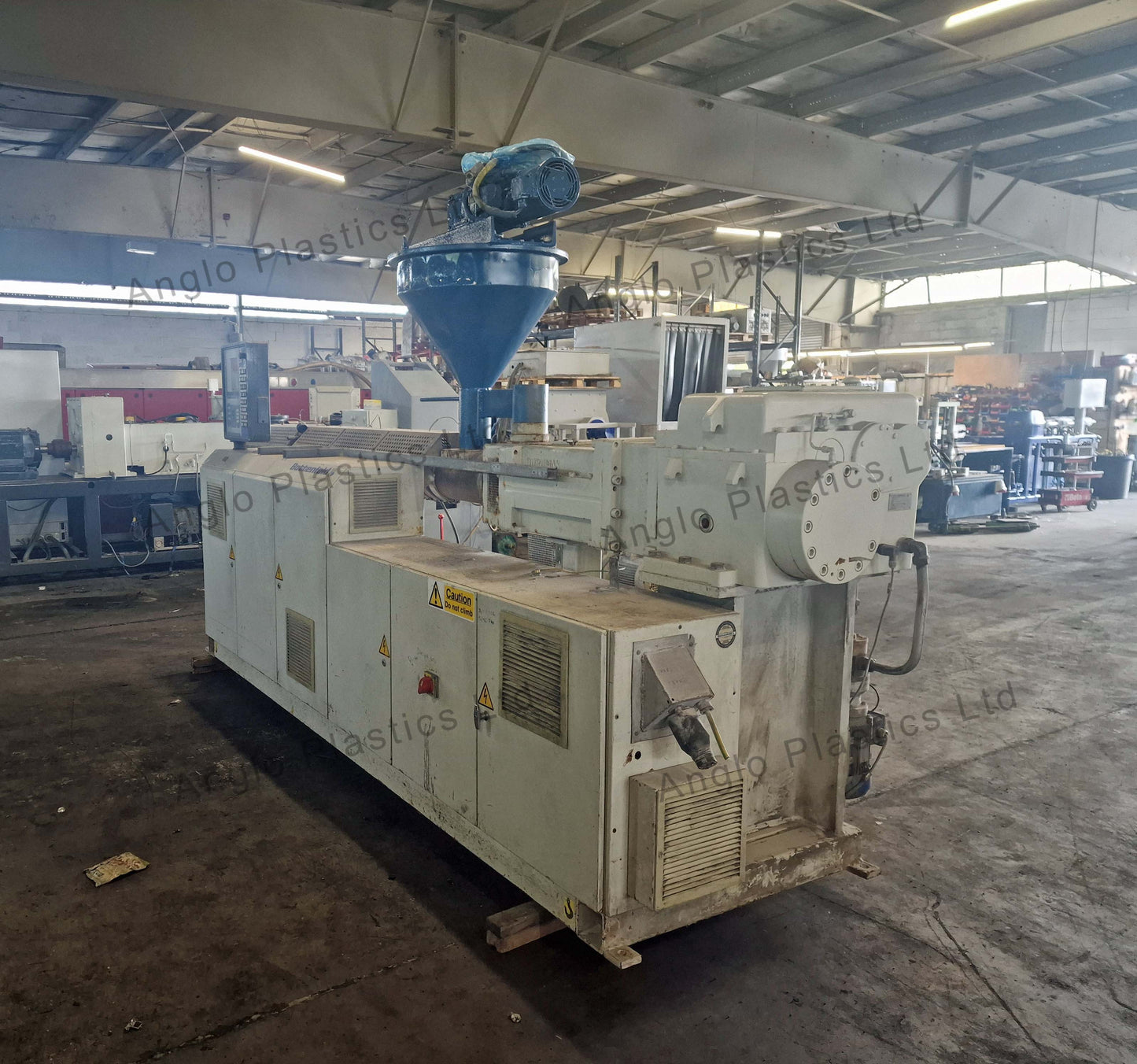 battenfeld 92 pipe extrusion line