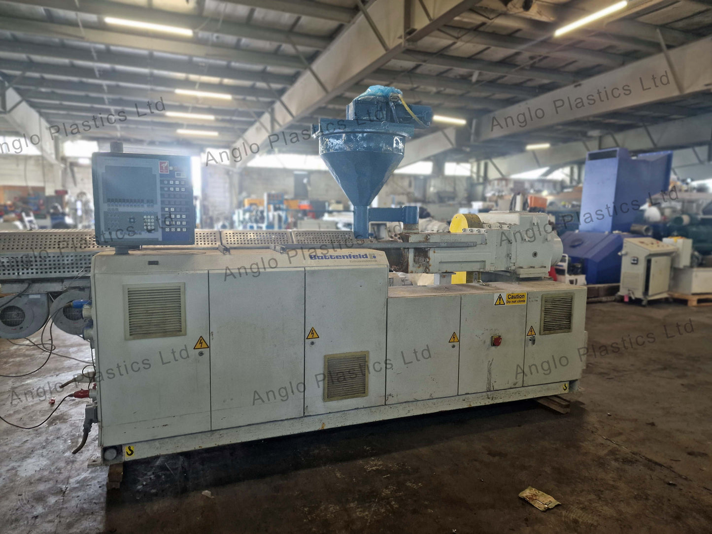 battenfeld 92 pipe extrusion line