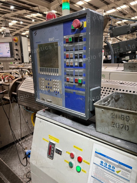 battenfeld bex-2-107-25v twin screw extruder