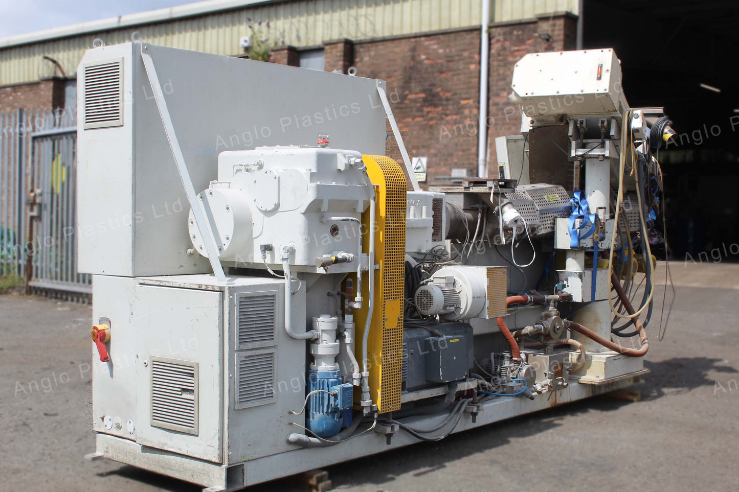 battenfeld bex 2-90-25v4 extruder with battenfeld 54 co-ex