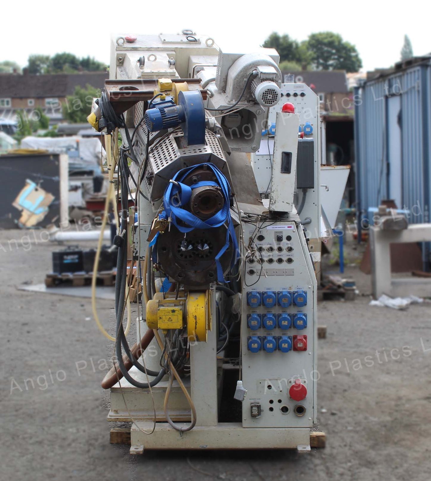 battenfeld bex 2-90-25v4 extruder with battenfeld 54 co-ex