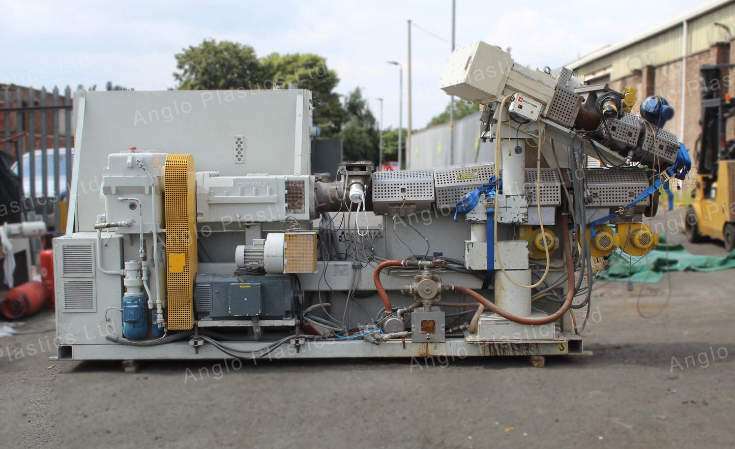 battenfeld bex 2-90-25v4 extruder with battenfeld 54 co-ex