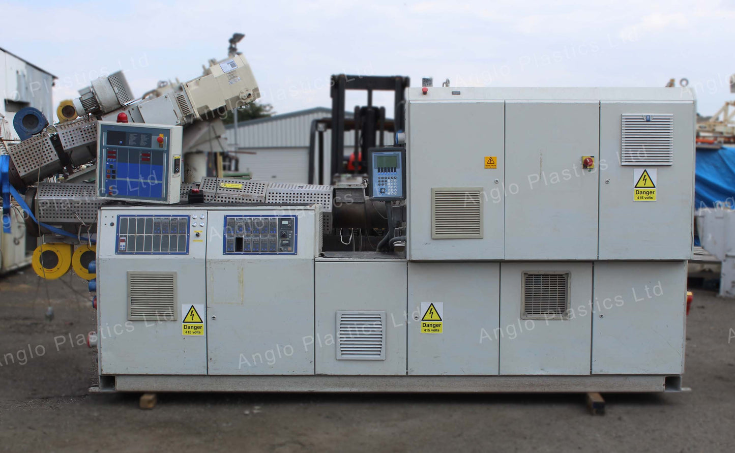 battenfeld bex 2-90-25v4 extruder with battenfeld 54 co-ex