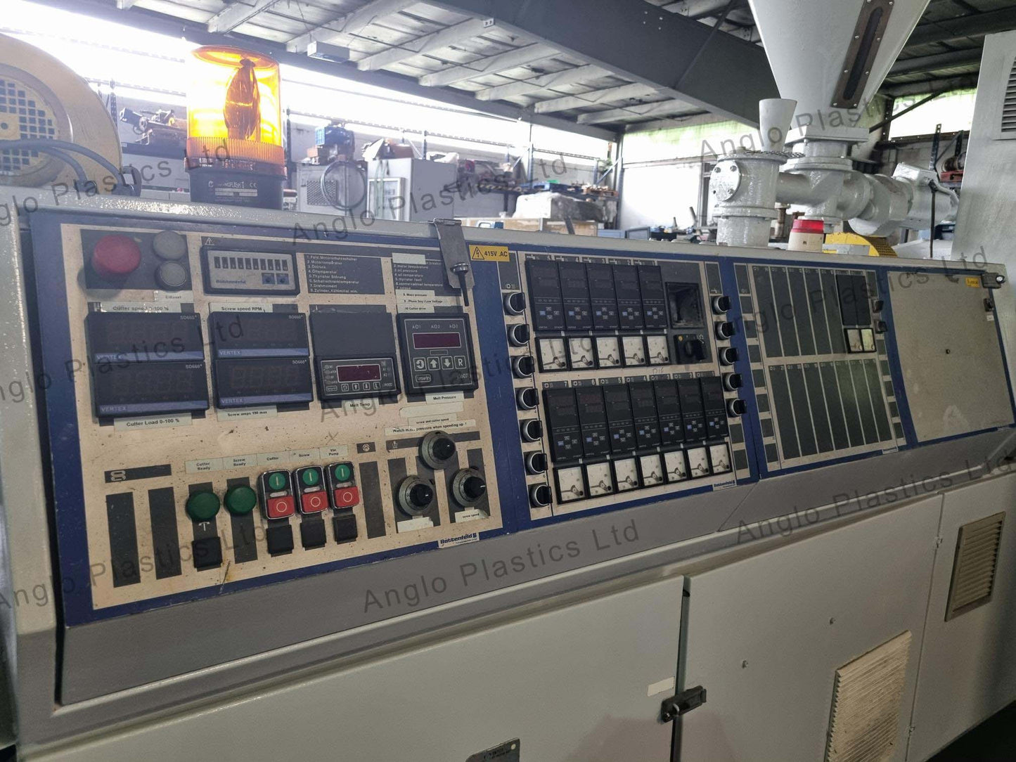 Battenfeld BEX2-107-22V Twin Screw Extruder