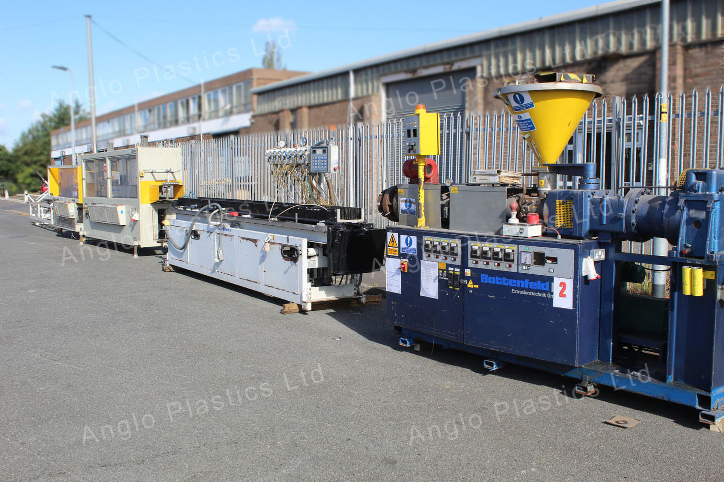 battenfeld bex2-90-16v extrusion line