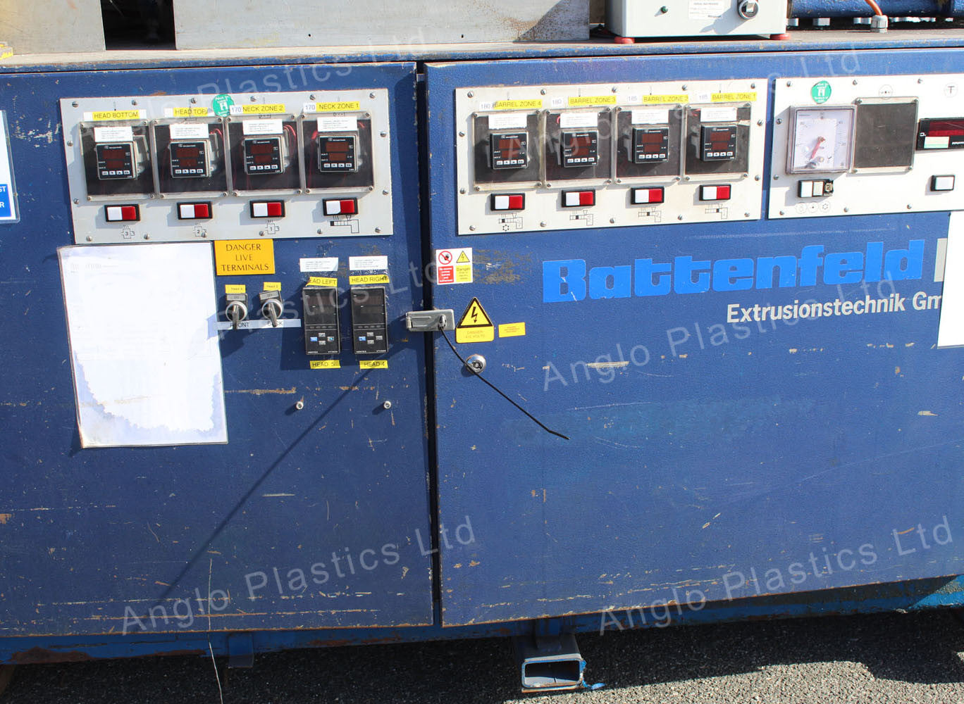 battenfeld bex2-90-16v extrusion line