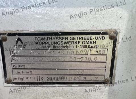 battenfeld bex2 -90-16v extrusion line