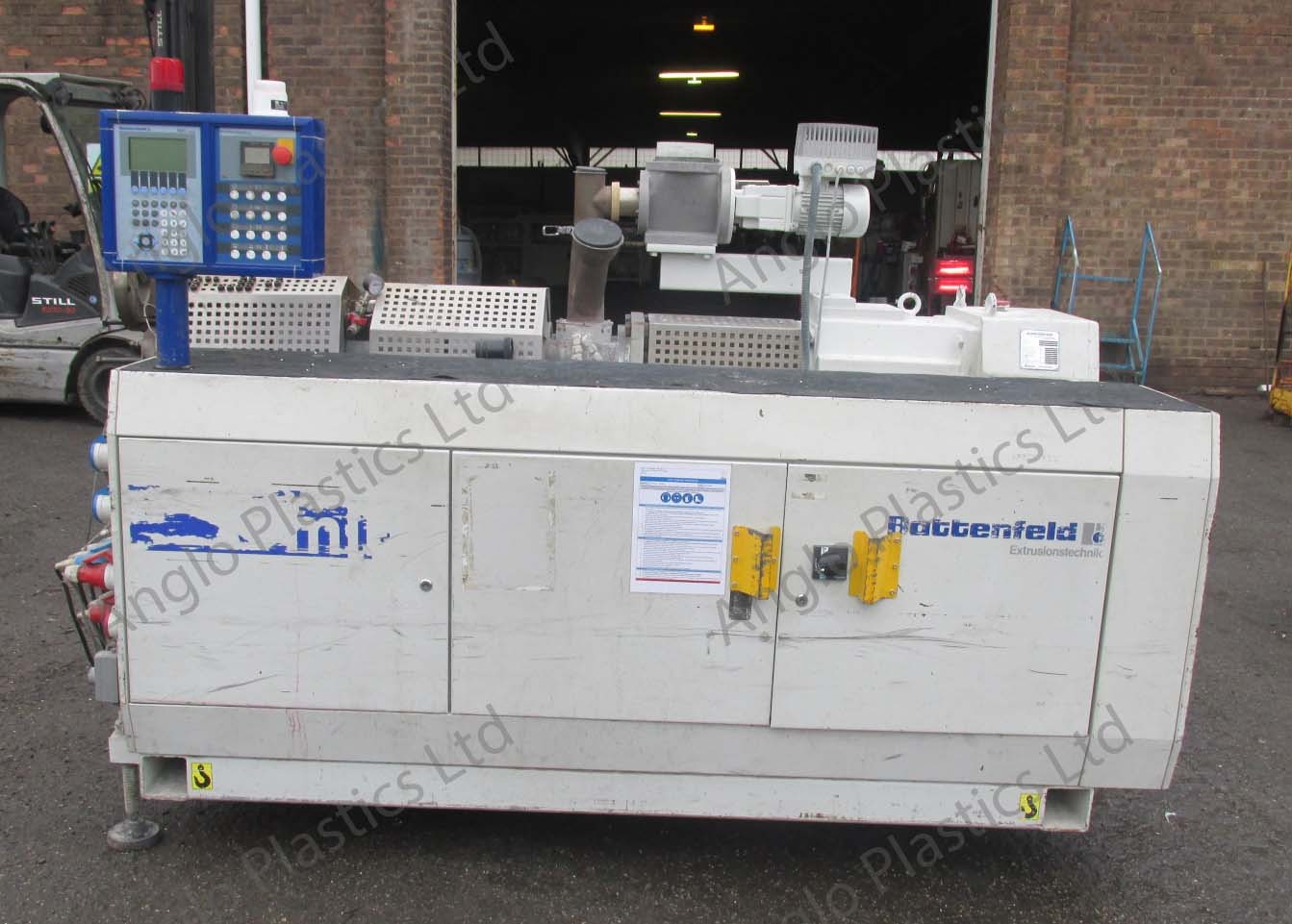 battenfeld mbex254c twin screw extrusion line