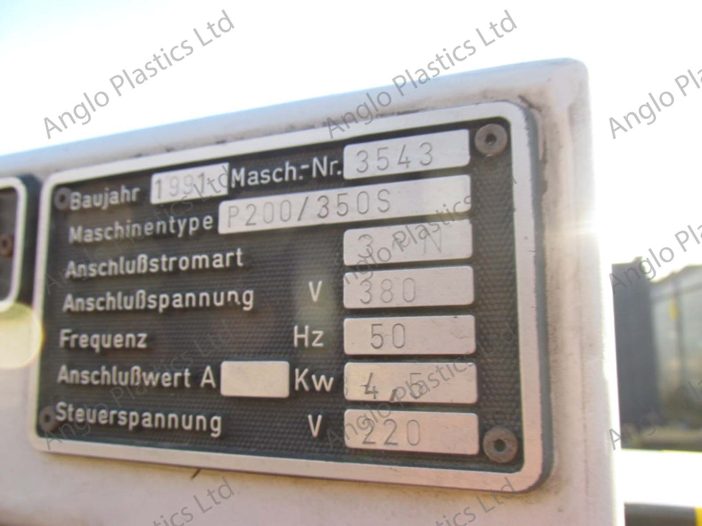 battenfeld p200/3505 haul off