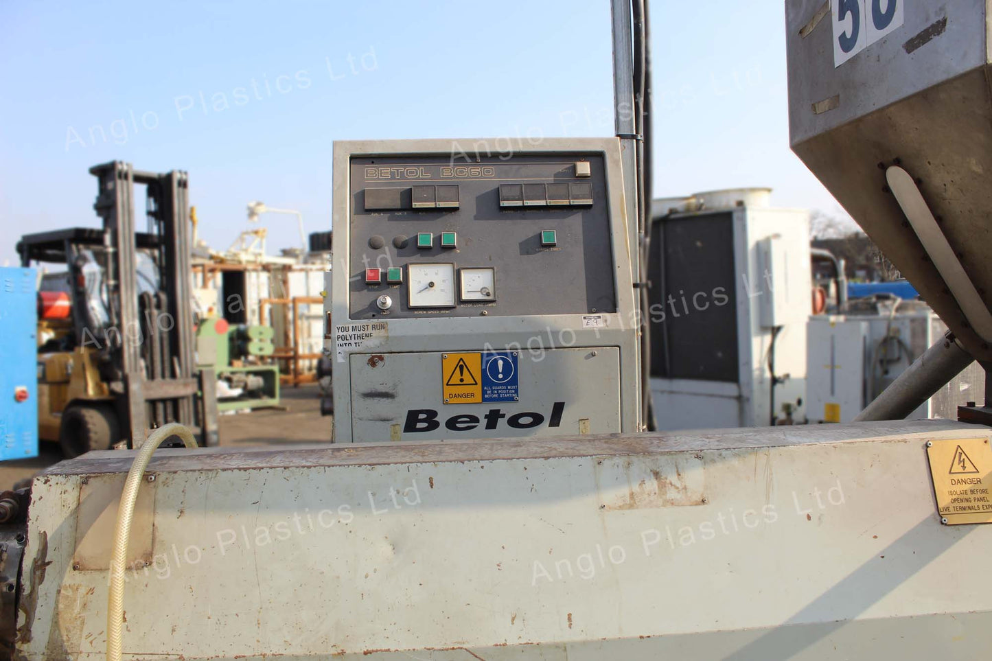 betol bc60 60mm single screw extruder