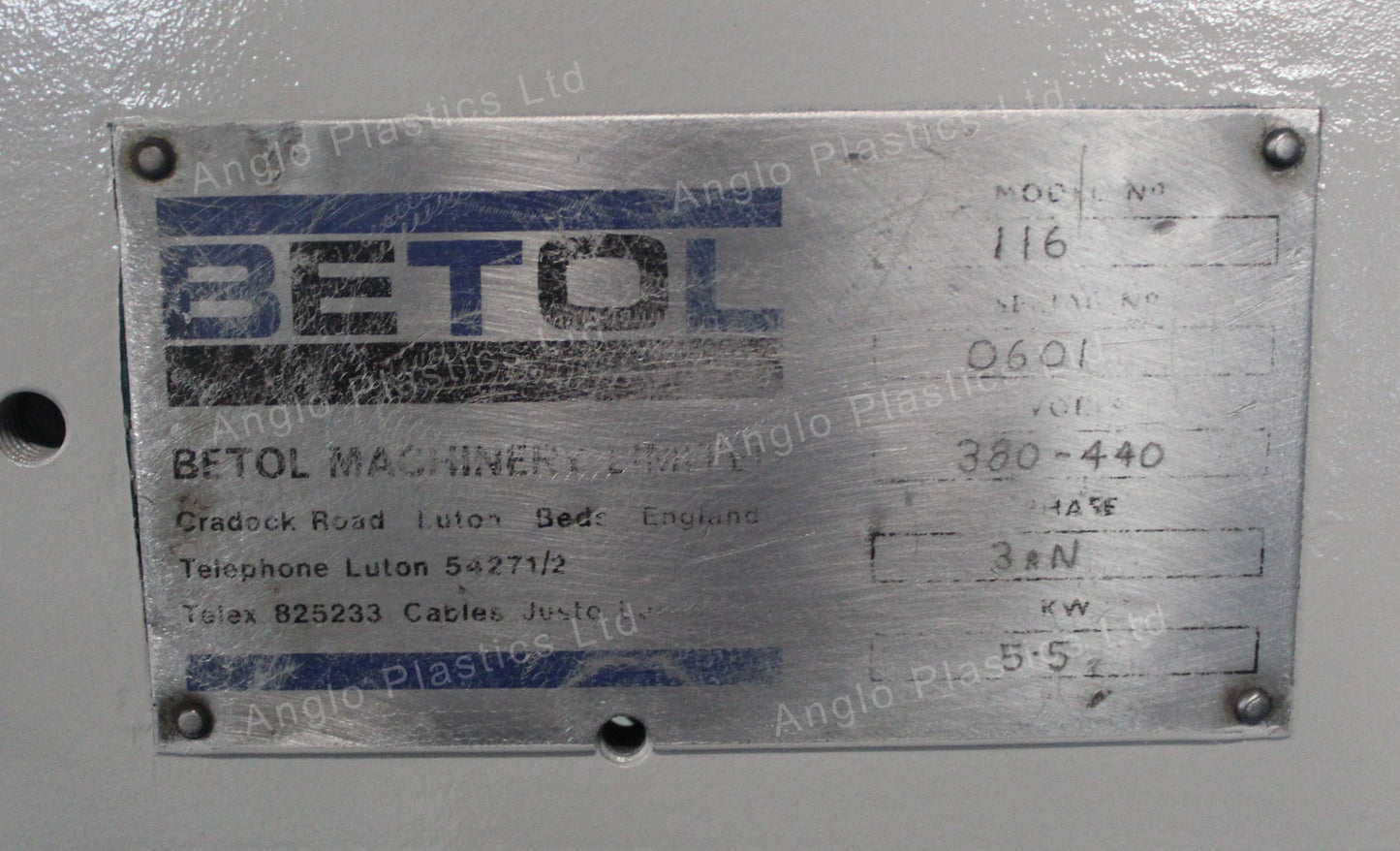 betol 25mm test strip extrusion line