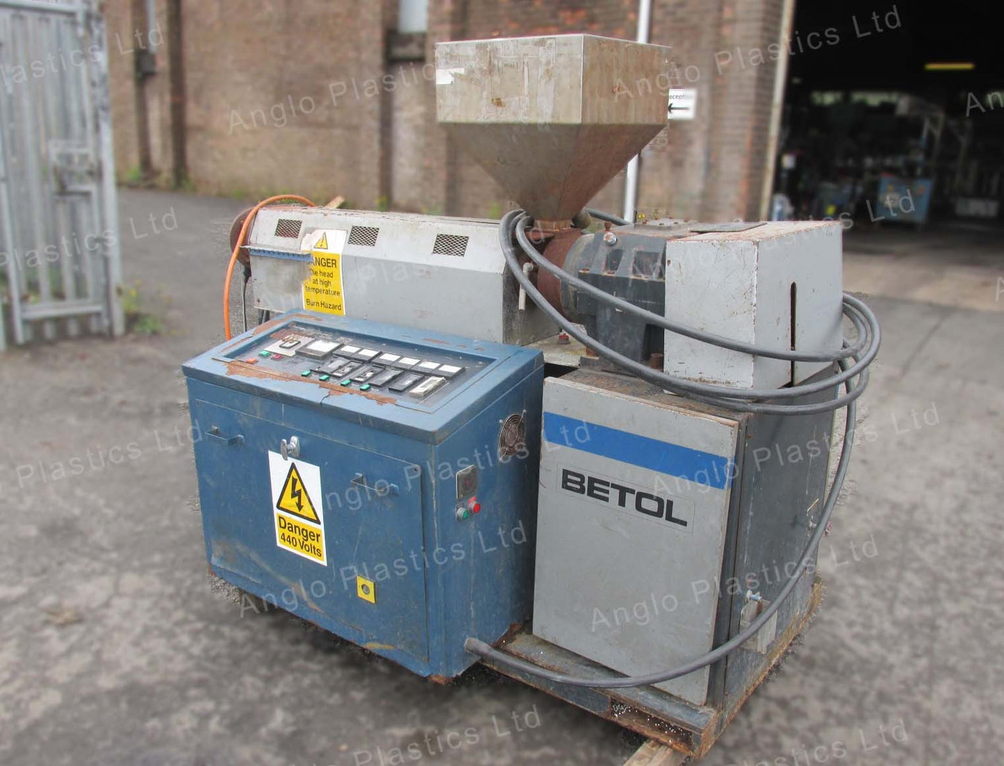 betol 50mm single screw extruder