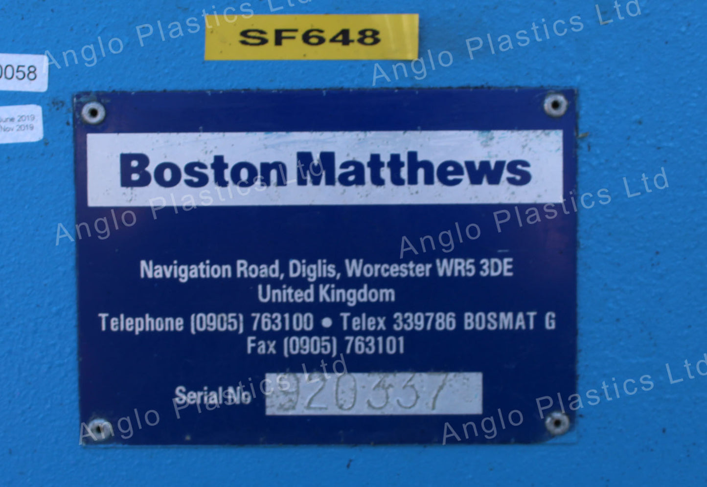 Boston 60 25d Single Screw Extruder