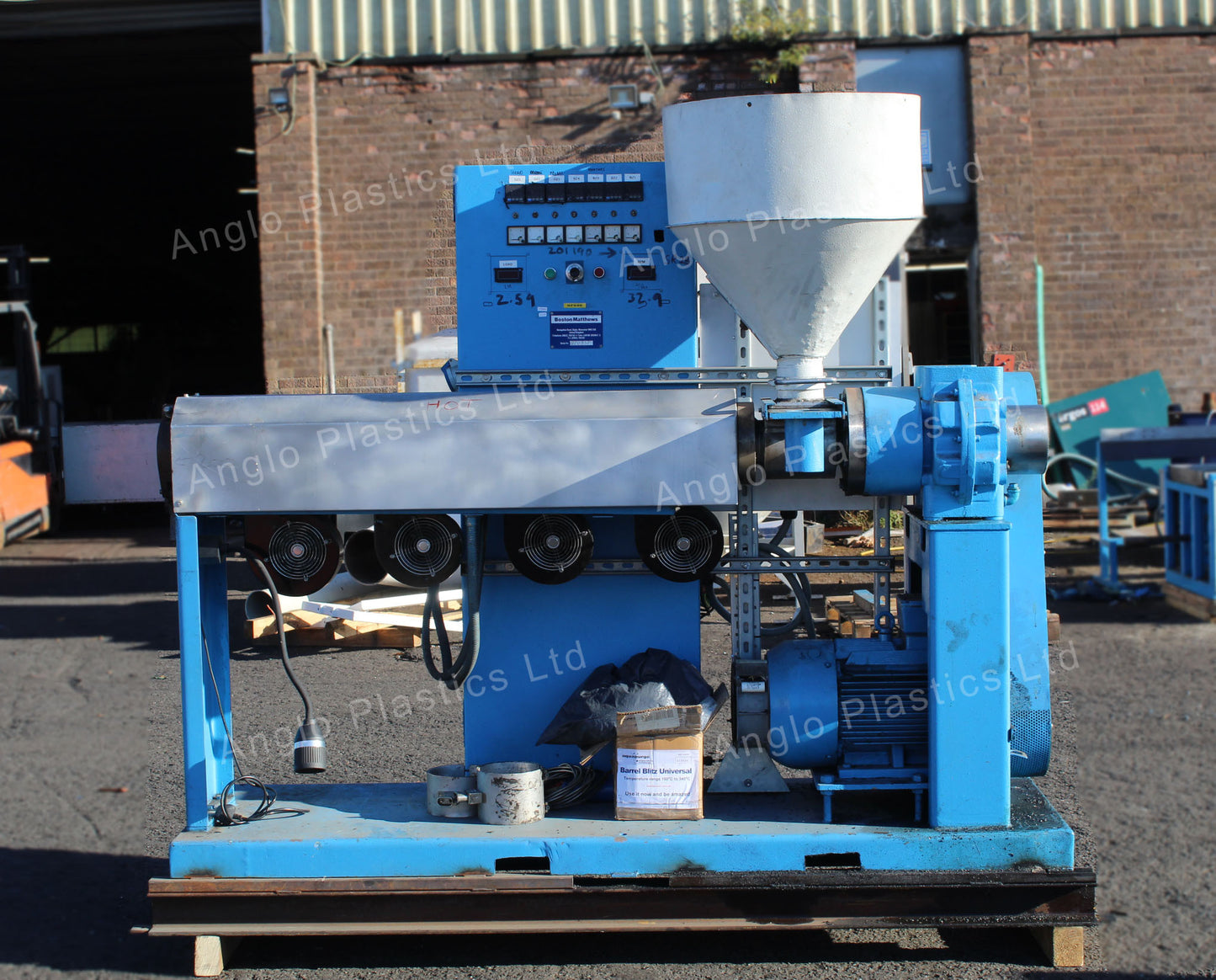 Boston 60 25d Single Screw Extruder
