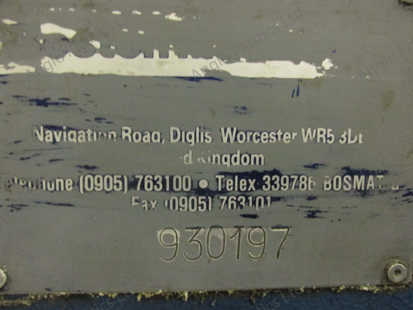 Boston Matthews 80 Single Screw Extruder