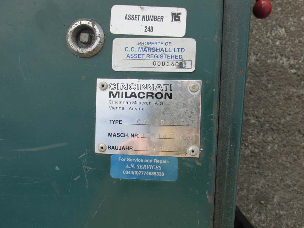 cincinnati cm55 plc, panel & motor