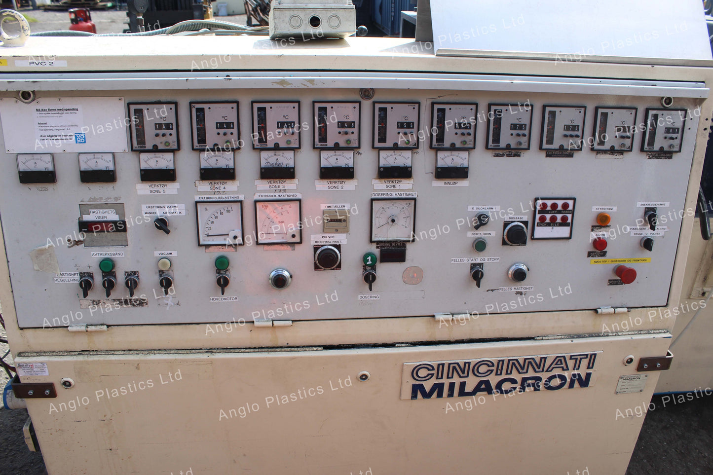 Cincinnati CM55 Twin Screw Extruder