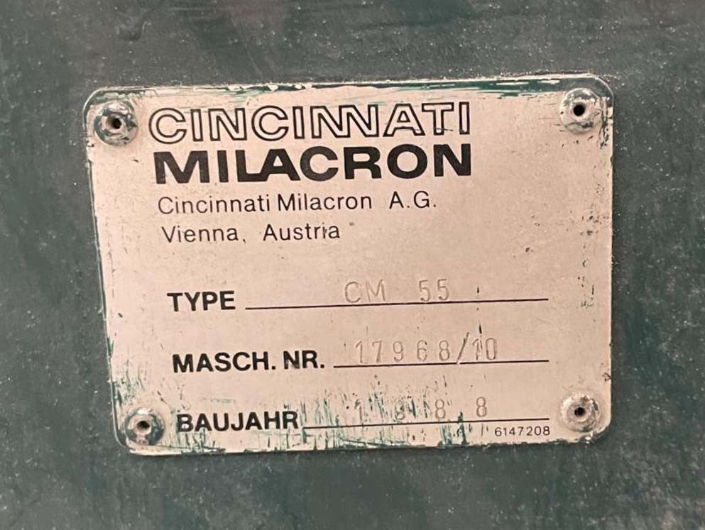 Cincinnati CM55 Twin Screw Extruder