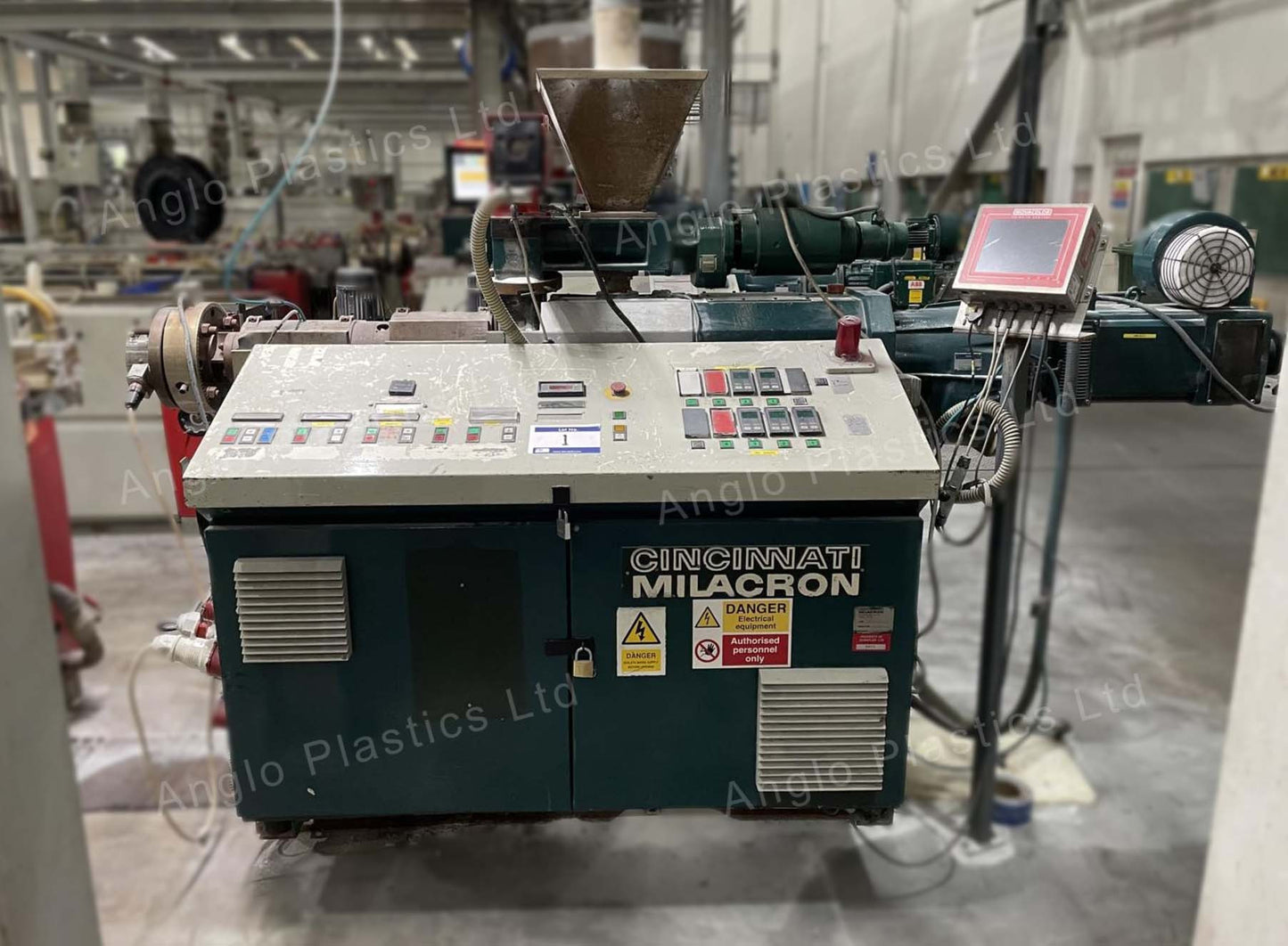 Cincinnati CMT35 Extruder Twin Screw Extruder