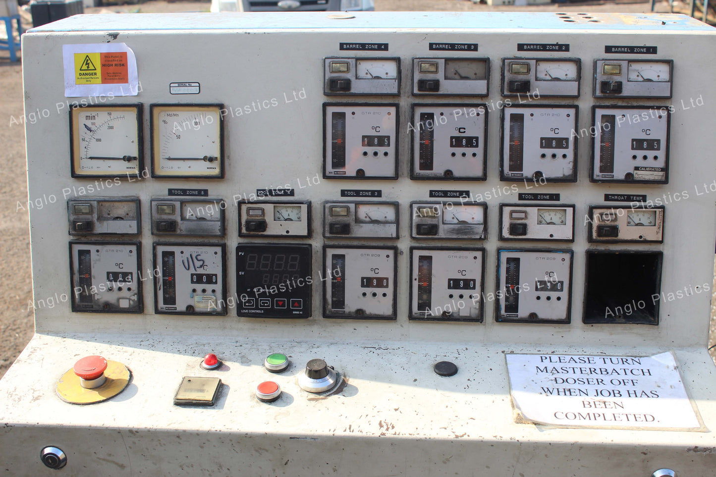 cincinnati titan 45p extrusion line