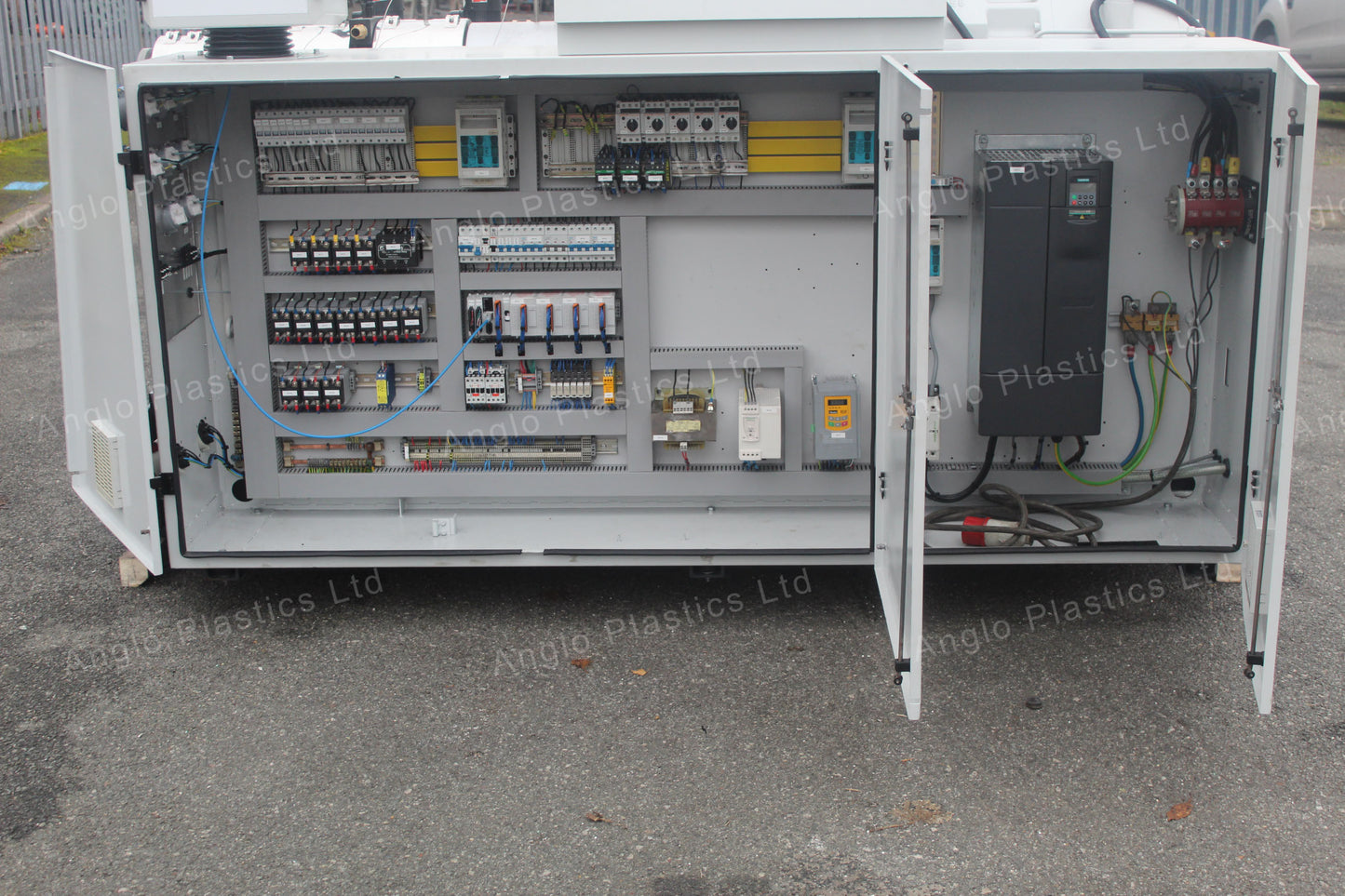 cincinnati titan 58 conical twin-screw extruder