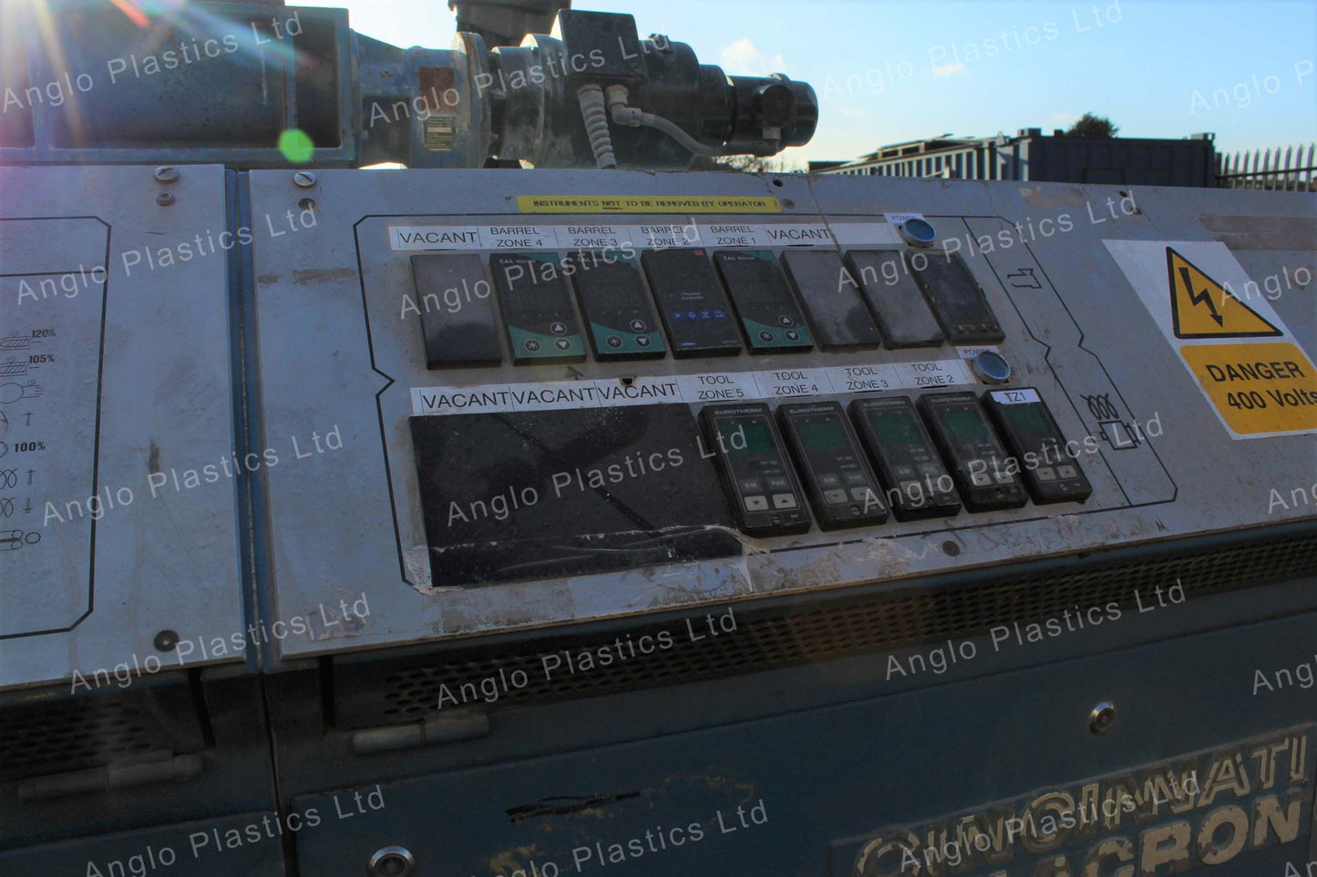 Cincinnati CMT58 Twin Screw Extruder