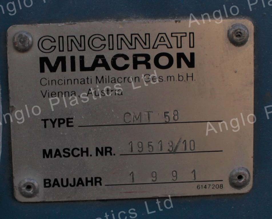 Cincinnati CMT58 Twin Screw Extruder