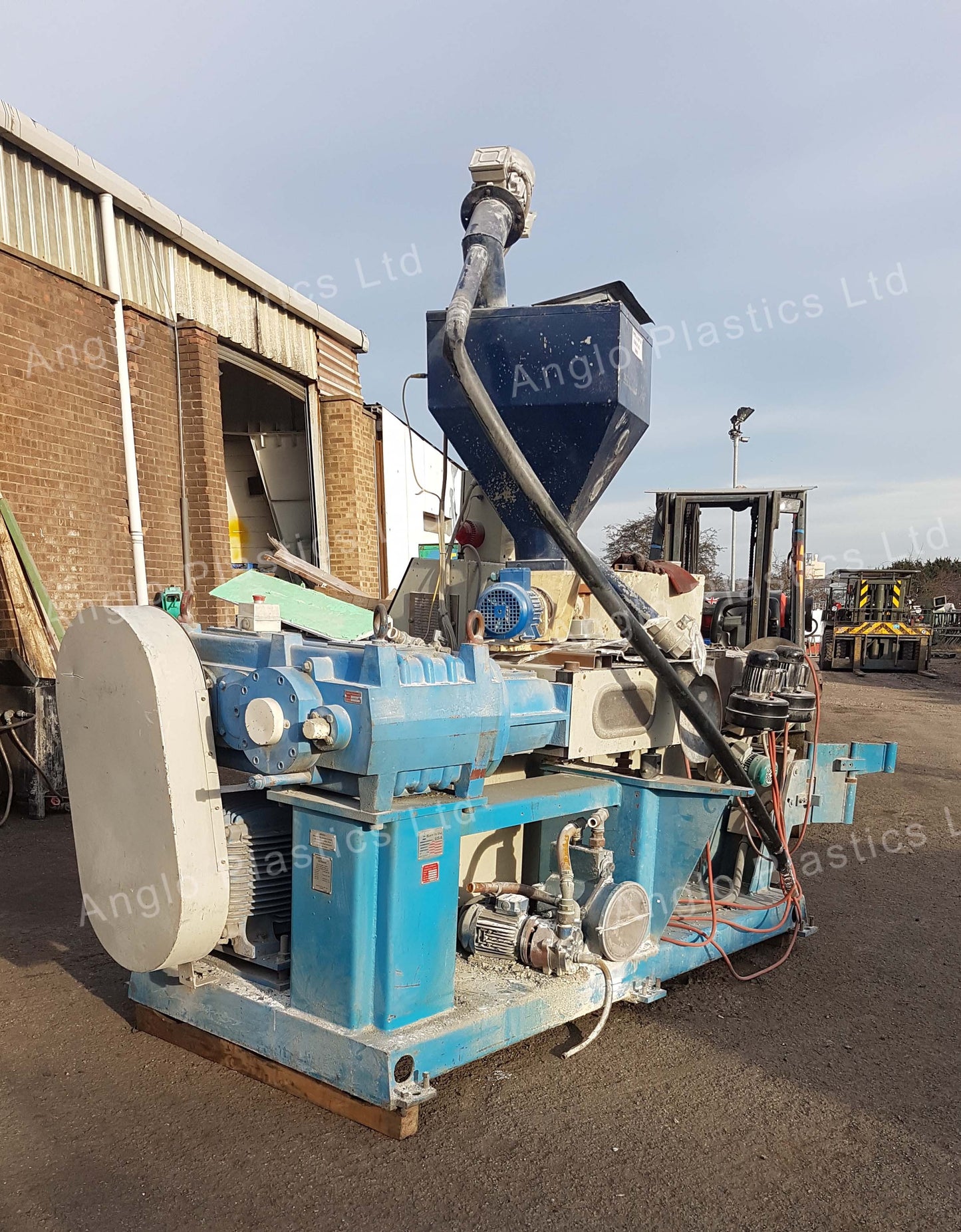 Davis Standard 60mm GC61 twin screw extruder