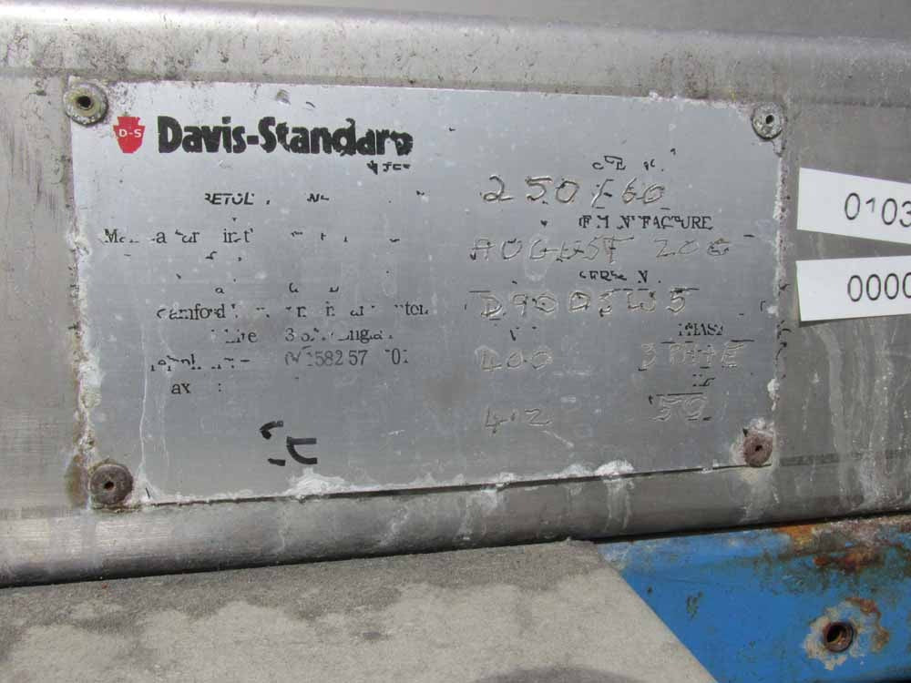 davis standard 250mm spray tank
