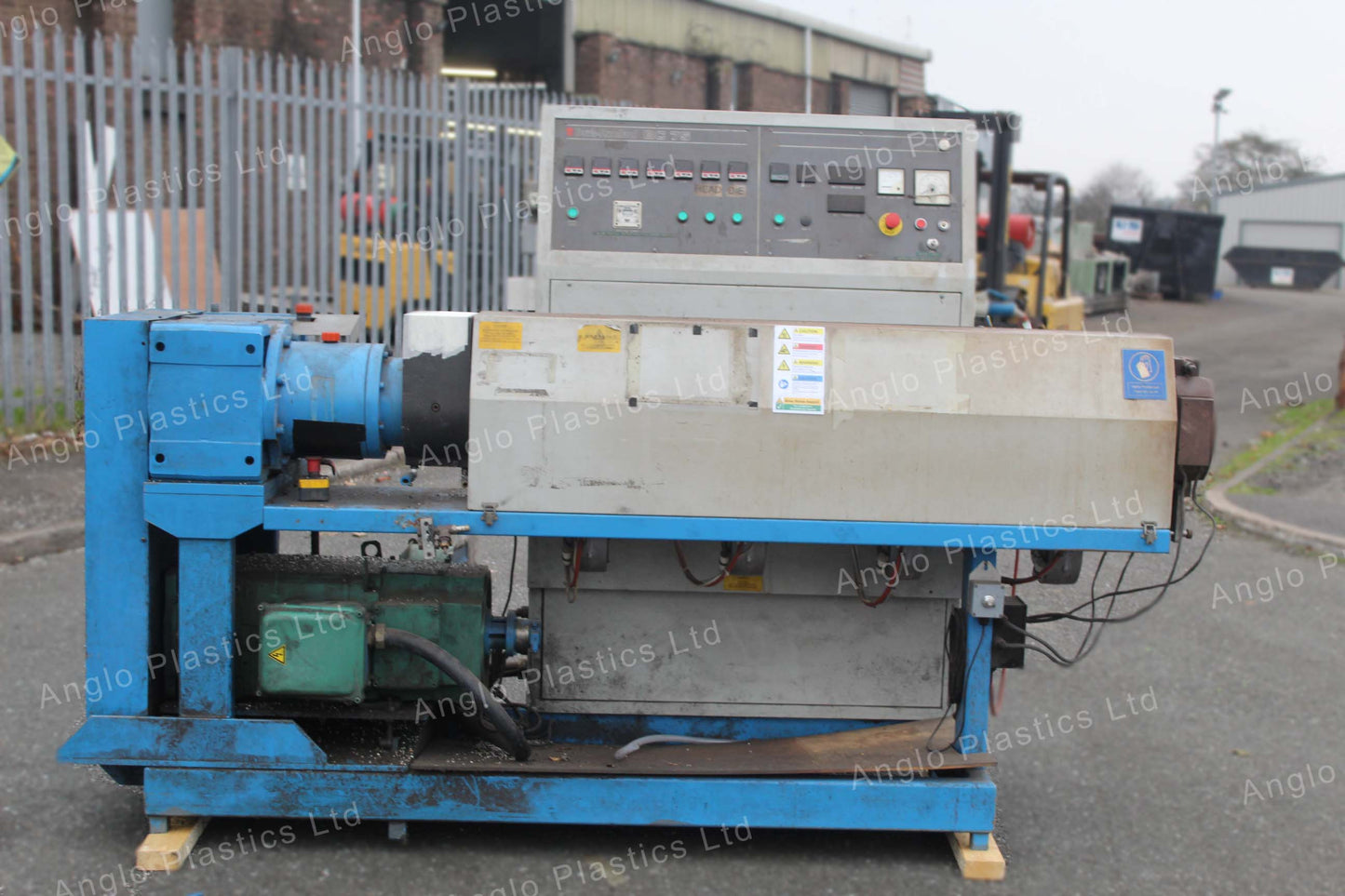 Davis Standard 75mm Single Screw Extruder