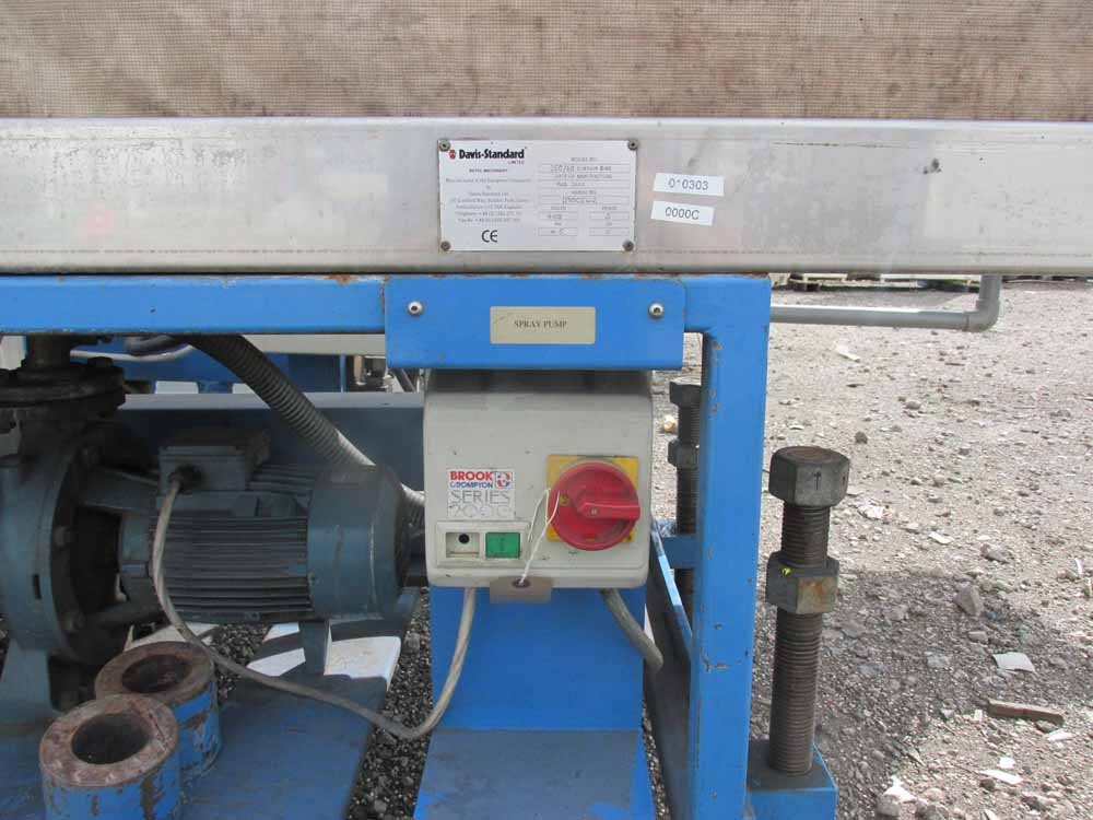 Davis Standard curtain side spray tank