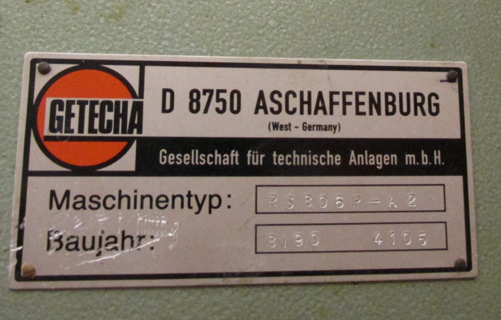 getcha rs806 p-a2 granulator