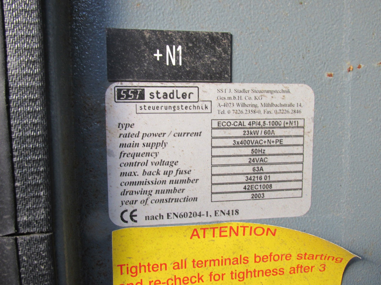 greiner downstream line - greiner 7mtr eco cal table