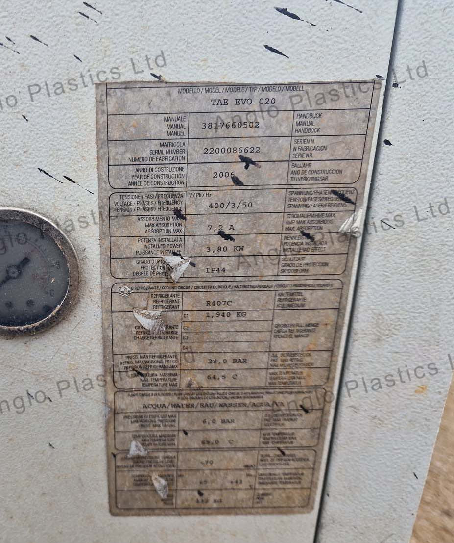 ICS TAE EVO 020 Chiller