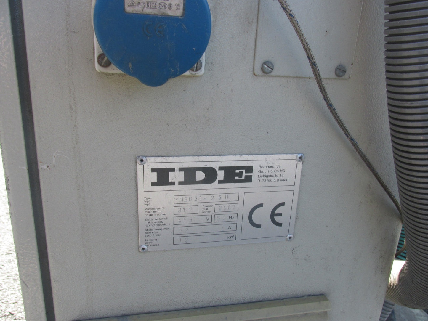 ide 30mm co extruder