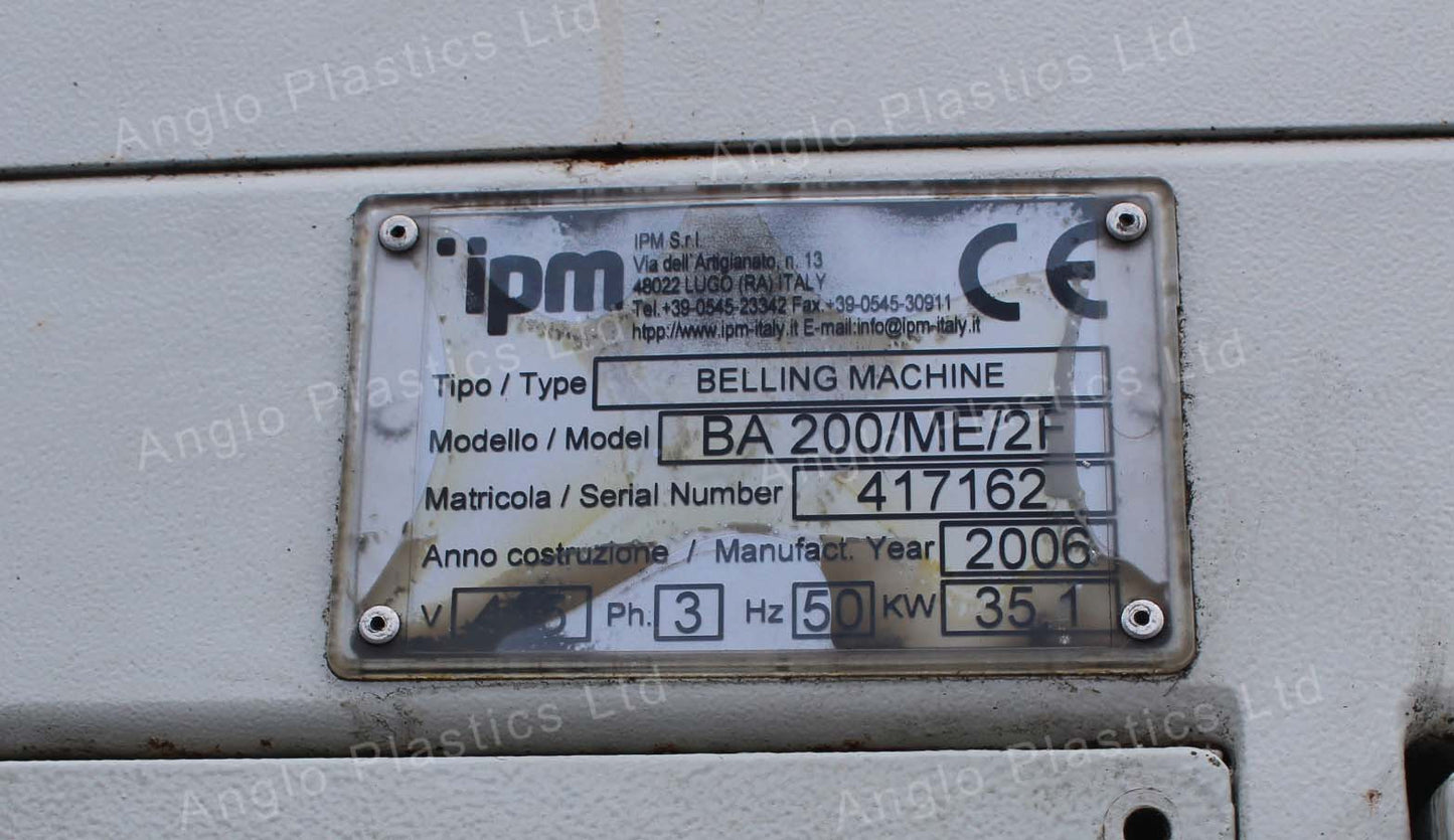 ipm belling machine socketer