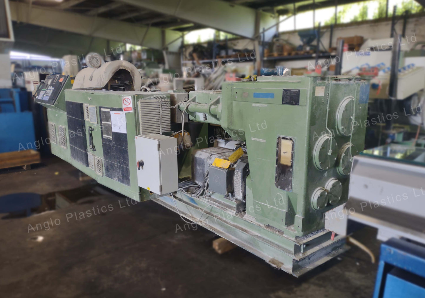krauss kmd110 twin screw extruder