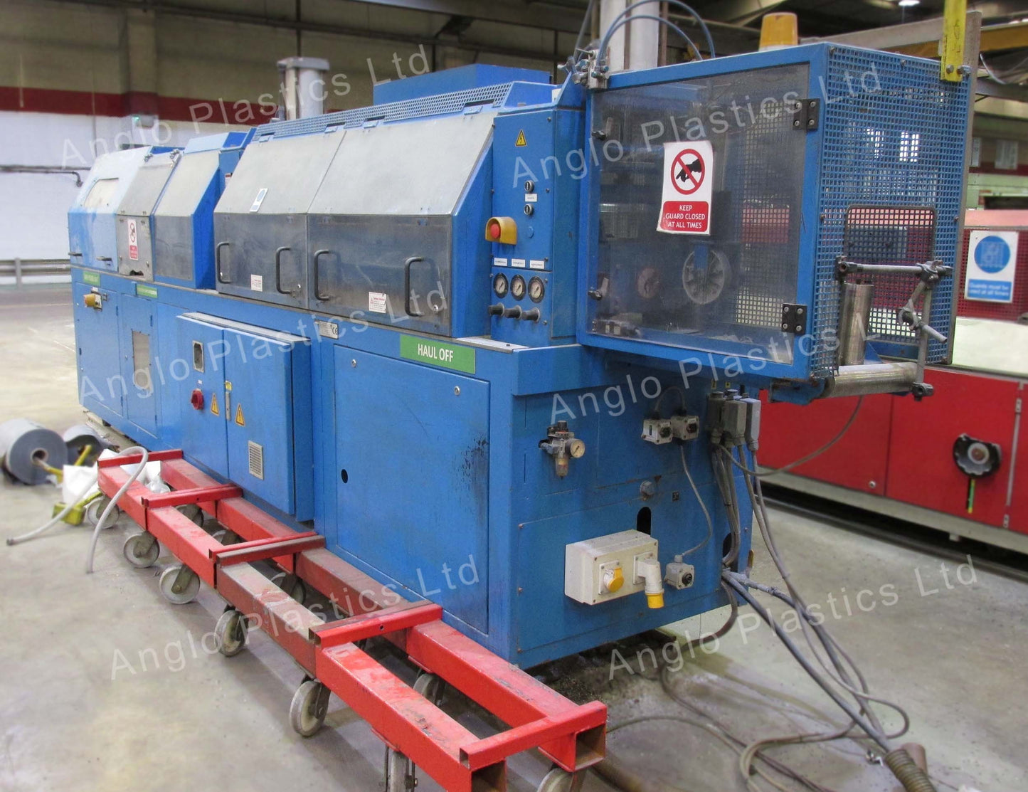 krauss kmd2-50 extrusion line