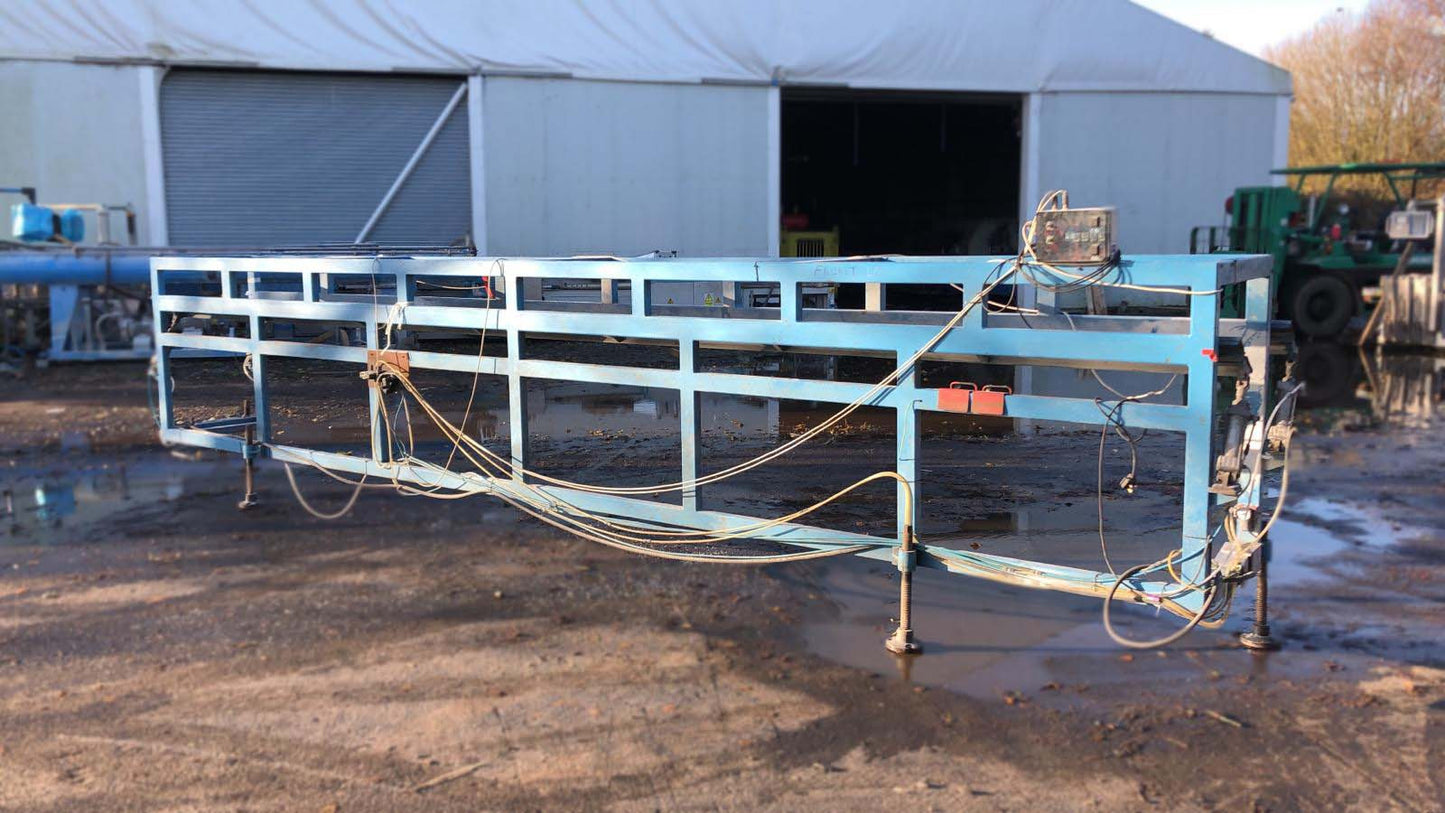 krauss maffei kmd 110 twin strand extrusion line