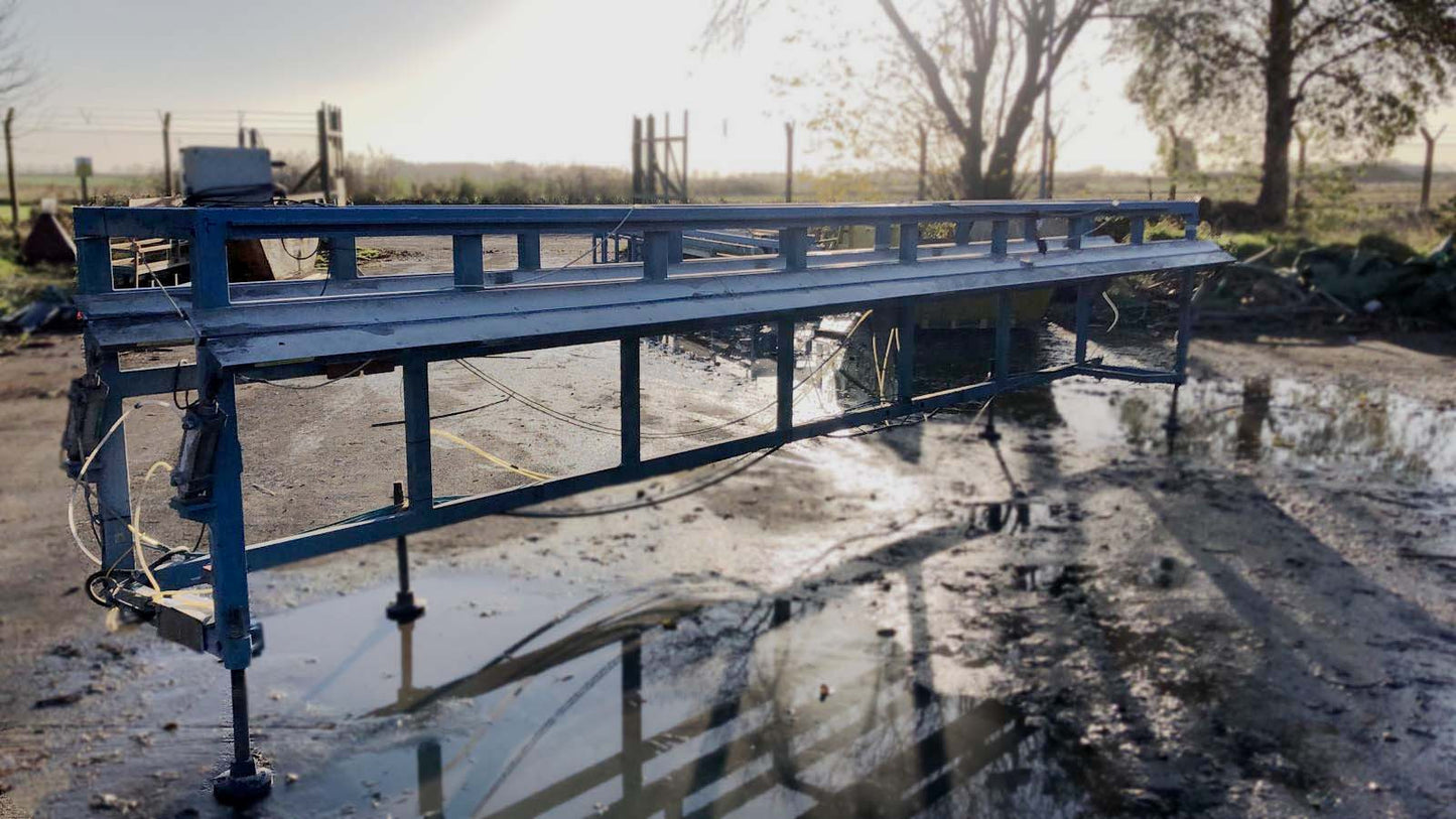 krauss maffei kmd 110 twin strand extrusion line