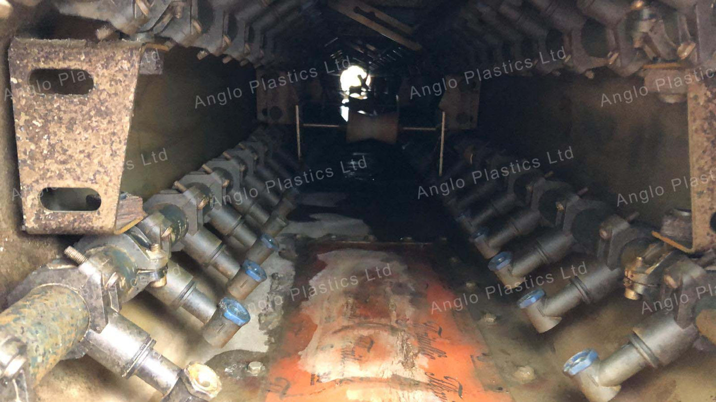 krauss maffei kmd 110 twin strand extrusion line