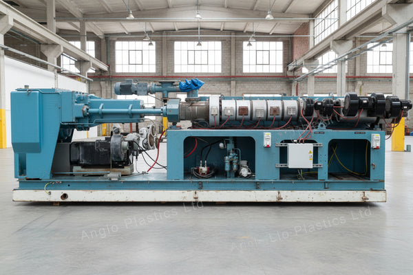 Krauss Maffei KMD110 Twin Screw Extruder
