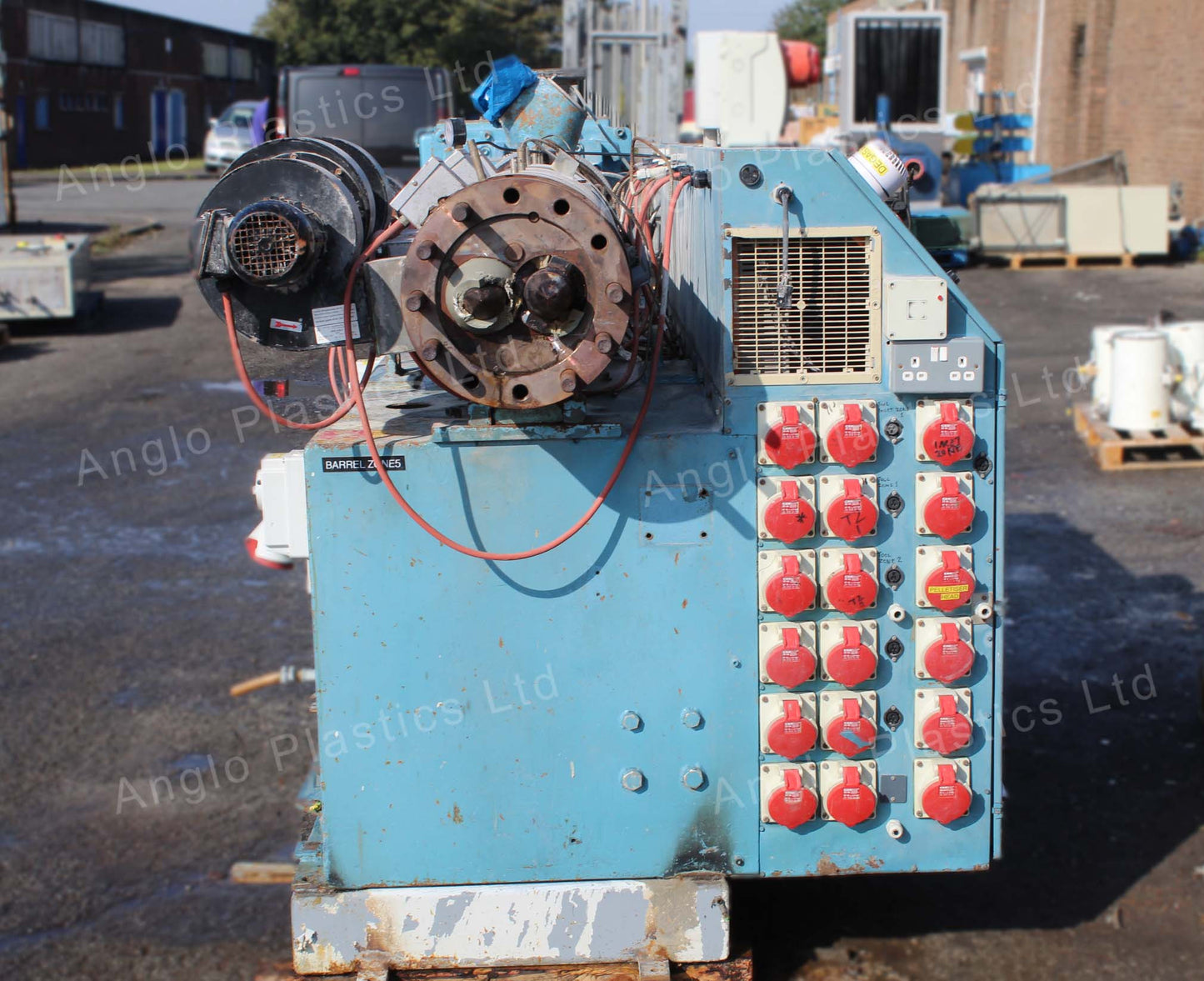 Krauss Maffei KMD110 Twin Screw Extruder