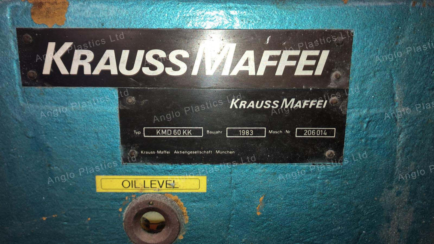 krauss maffei kmd 60mm extrusion line