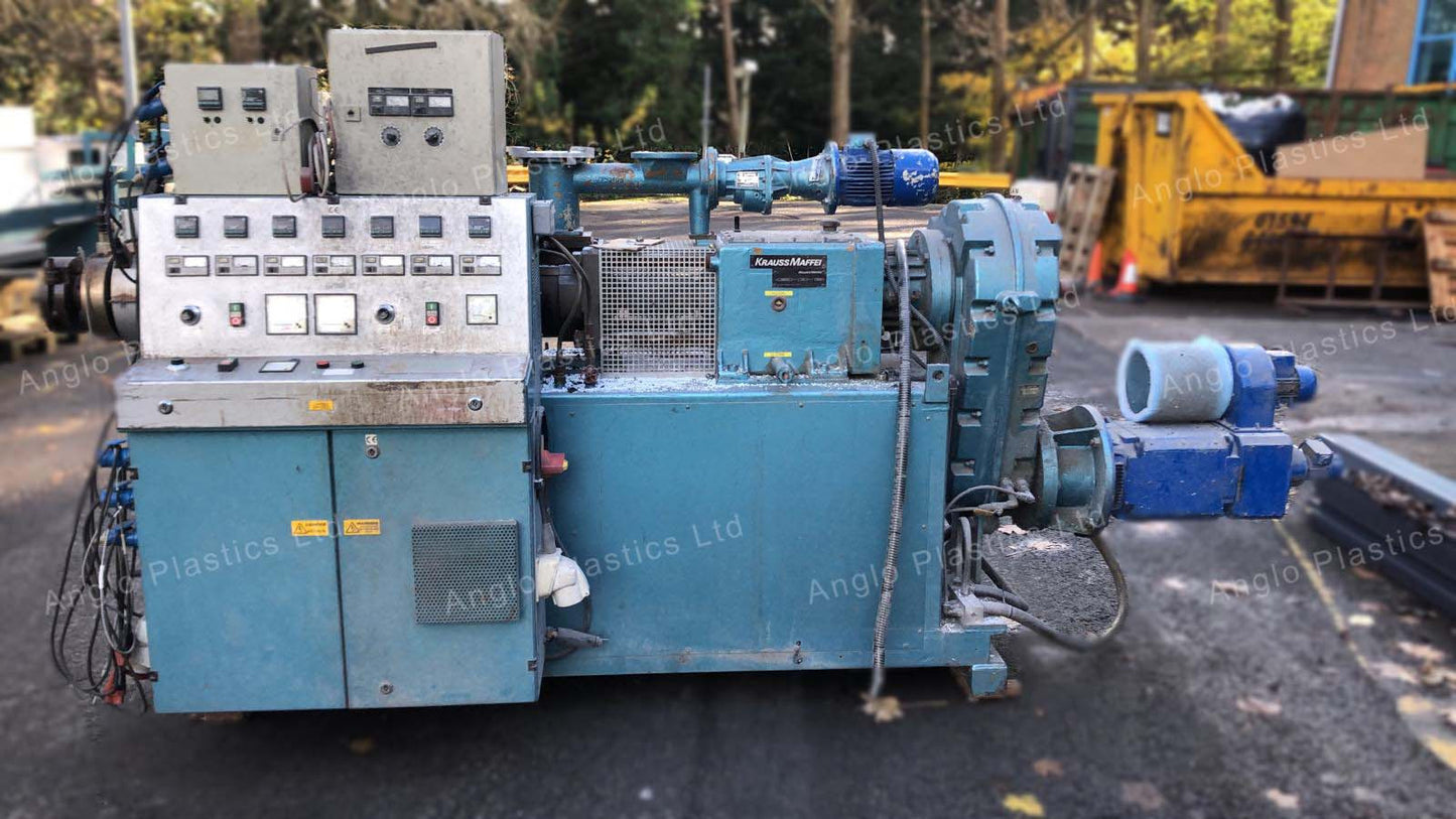 krauss maffei kmd 60mm extrusion line