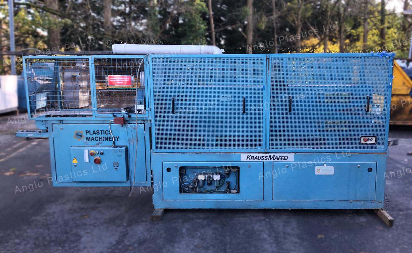 krauss maffei kmd 60mm extrusion line