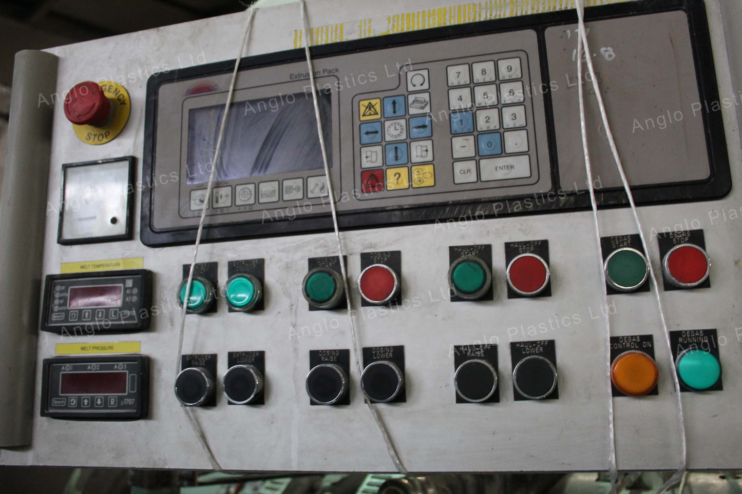 Krauss Maffei KMD125 Twin Screw Extruder